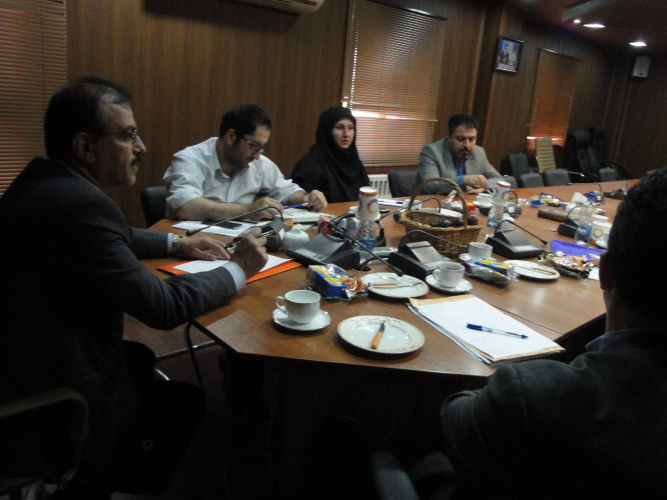 برگزاری جلسه شورای پژوهشی